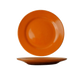 ITI 9" Round Cancun™ Plate - Ceramic, Orange (CA-8-O)-cityfoodequipment.com
