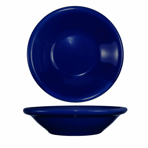 ITI 5 oz Round Cancun™ Fruit Bowl - Ceramic, Cobalt Blue (CAN-11-CB)-cityfoodequipment.com