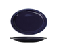 ITI 11 1/2" x 9 1/4" Oval Cancun™ Platter - Ceramic, Cobalt Blue (CAN-13-CB)-cityfoodequipment.com