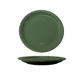 ITI 10 1/2" Round Cancun™ Plate - Ceramic, Green (CAN-16-G)-cityfoodequipment.com
