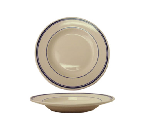 ITI 18 oz Round Catania™ Pasta Bowl - Ceramic, American White (CT-120)-cityfoodequipment.com