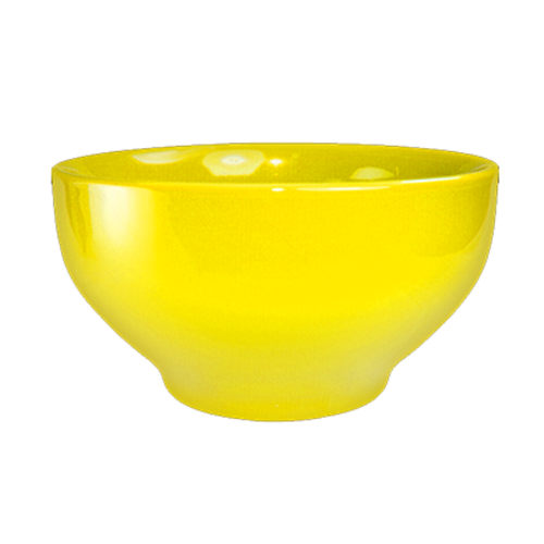 ITI 16 oz Round Cancun™ Bowl - Ceramic, Yellow (CA-43-Y)-cityfoodequipment.com