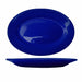 ITI 15 1/2" x 10 1/2" Oval Cancun™ Platter - Ceramic, Cobalt Blue (CA-51-CB)-cityfoodequipment.com