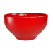 ITI 16 oz Round Cancun™ Bowl - Ceramic, Crimson Red (CA-43-CR)-cityfoodequipment.com
