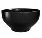 ITI 144 oz Round Cancun™ Bowl - Ceramic, Black (CA-45-B)-cityfoodequipment.com