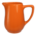 ITI 13 oz Cancun™ Creamer - Ceramic, Orange (CA-60-O)-cityfoodequipment.com