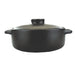 ITI 8 oz Round Casserole Dish - Ceramic, Black (CAS-40-B)-cityfoodequipment.com