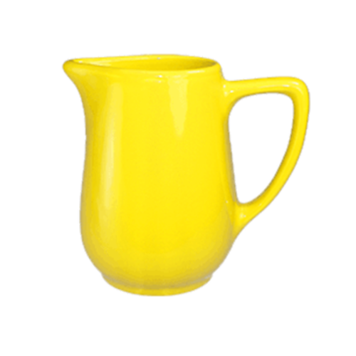 ITI 13 oz Cancun™ Creamer - Ceramic, Yellow (CA-60-Y)-cityfoodequipment.com