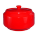 ITI 14 oz Cancun™ Sugar Bowl - Ceramic, Crimson Red (CA-61-CR)-cityfoodequipment.com