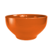 ITI 144 oz Round Cancun™ Bowl - Ceramic, Orange (CA-45-O)-cityfoodequipment.com