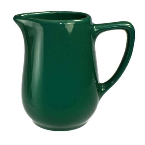 ITI 13 oz Cancun™ Creamer - Ceramic, Green (CA-60-G)-cityfoodequipment.com