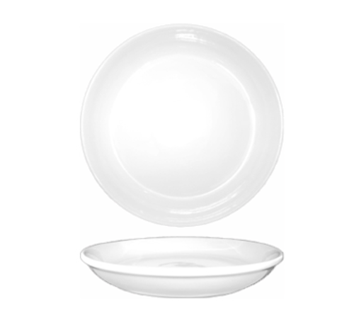 ITI 128 oz Round Dover™ Bowl - Ceramic, European White (DO-224)-cityfoodequipment.com