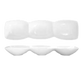 ITI 21 oz Rectangular Bowl Platter - Porcelain, Bright White (FA3-165)-cityfoodequipment.com