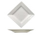 ITI 9 7/8" Square Elite™ Platter - Porcelain, Bright White (EL-210)-cityfoodequipment.com