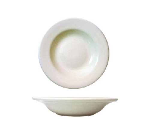 ITI 12 oz Round Dover™ Pasta Bowl - Porcelain, European White (DO-105)-cityfoodequipment.com