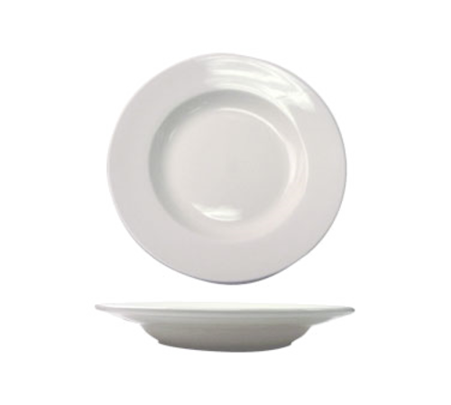 ITI 20 oz Round Dover™ Pasta Bowl - Porcelain, European White (DO-120)-cityfoodequipment.com