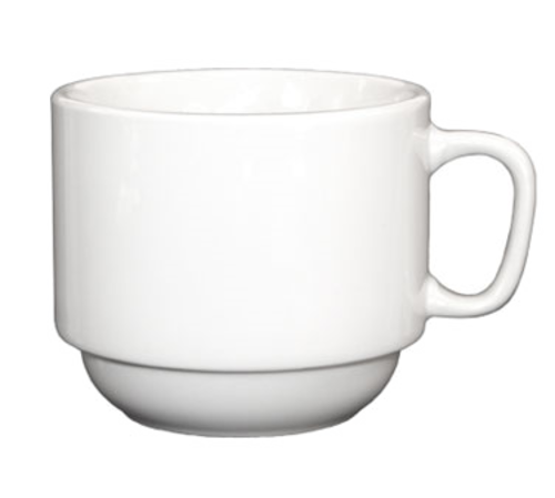 ITI 7 oz Dover™ Cup - Porcelain, European White (DO-23)-cityfoodequipment.com