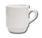 ITI 3 oz Dover™ A.D. Cup - Ceramic, European White (DO-35)-cityfoodequipment.com