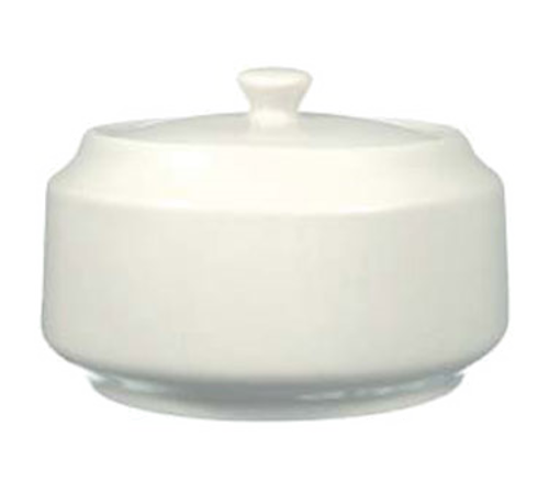 ITI 14 oz Dover™ Sugar Bowl - Porcelain, European White (DO-61)-cityfoodequipment.com