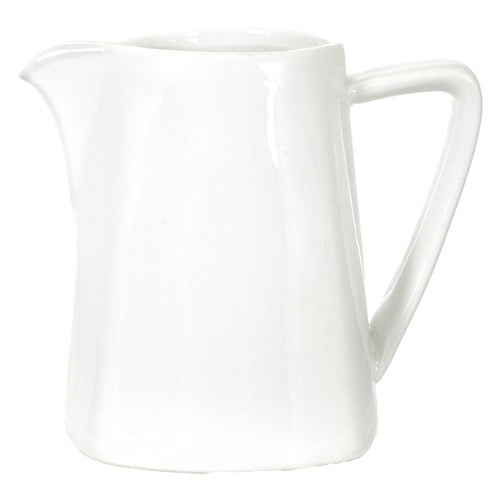 ITI 3 1/2 oz Elite™ Creamer - Porcelain, Bright White (EL-90)-cityfoodequipment.com