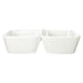 ITI 20 oz Rectangular Elite™ Bowl Dish - Porcelain, Bright White (EL-222)-cityfoodequipment.com