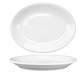 ITI 11 3/4" x 8" Oval Torino™ Platter - Porcelain, European White (TN-13/DO-13)-cityfoodequipment.com