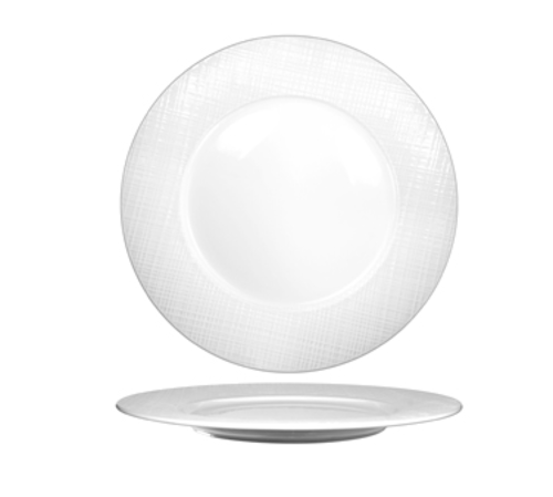 ITI 6 1/4" Round Dresden™ Plate - Porcelain, Bright White (DR-6)-cityfoodequipment.com