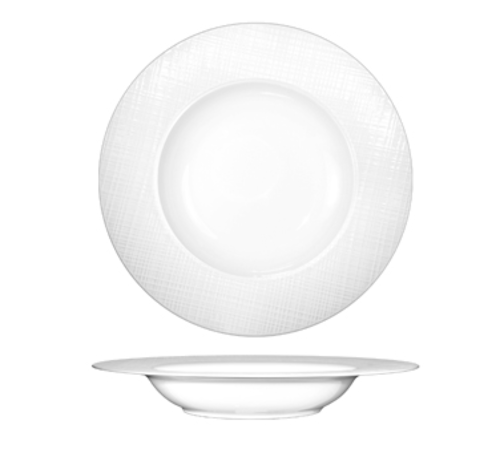 ITI 10 oz Round Dresden™ Soup Bowl - Porcelain, Bright White (DR-3)-cityfoodequipment.com
