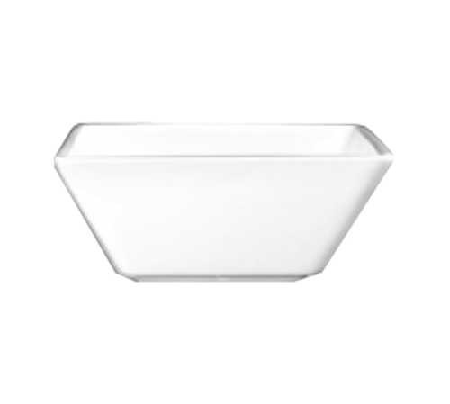 ITI 15 oz Square Elite™ Bowl - Porcelain, Bright White (EL-15)-cityfoodequipment.com