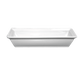 ITI 8 oz Rectangular Elite™ Bowl - Porcelain, Bright White (EL-83)-cityfoodequipment.com