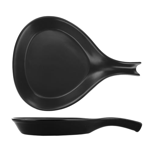 ITI 24 oz Fry Pan Skillet - Ceramic, Black (FPS24-B)-cityfoodequipment.com