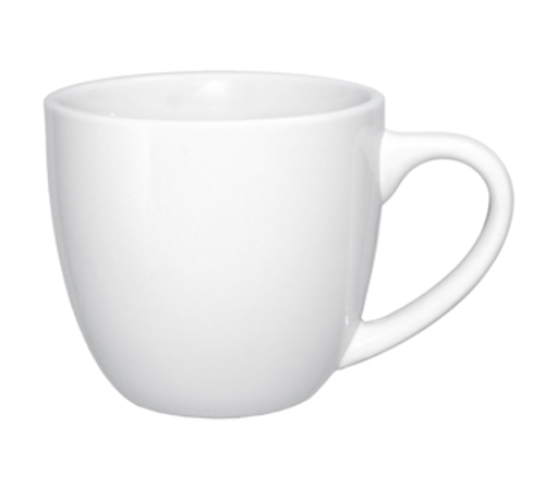 ITI 12 oz Dover™ Cappuccino Cup - Porcelain, European White (DO-57)-cityfoodequipment.com