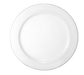 ITI 8 1/4" Round Dover™ Plate - Porcelain, European White (DO-22)-cityfoodequipment.com