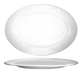 ITI 10 1/8" x 7" Oval Dresden™ Platter - Porcelain, Bright White (DR-12)-cityfoodequipment.com