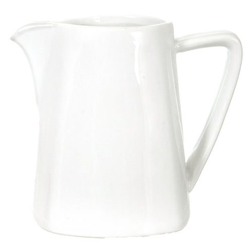 ITI 5 oz Elite™ Creamer - Porcelain, Bright White (EL-140)-cityfoodequipment.com
