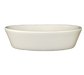 ITI 14 oz. Oval, Oven Baking Dish - Ceramic, American White (OB-7)-cityfoodequipment.com