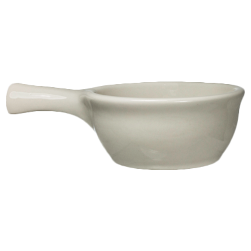 ITI 10 oz Round Soup Crock - Ceramic, American White (OSC-14H)-cityfoodequipment.com