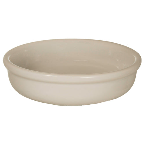 ITI 8 oz Round CrÃ¨me Brulee - Ceramic, American White (OB-55-AW)-cityfoodequipment.com
