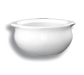 ITI 12 oz Soup Crock - Ceramic, European White (OSC-12-EW)-cityfoodequipment.com