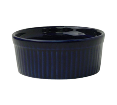 ITI 8 oz Cancun™ Ramekin - Ceramic, Cobalt Blue (RAMF-10-CB)-cityfoodequipment.com