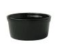 ITI 2 oz Cancun™ Ramekin - Ceramic, Black (RAMF-2-B)-cityfoodequipment.com