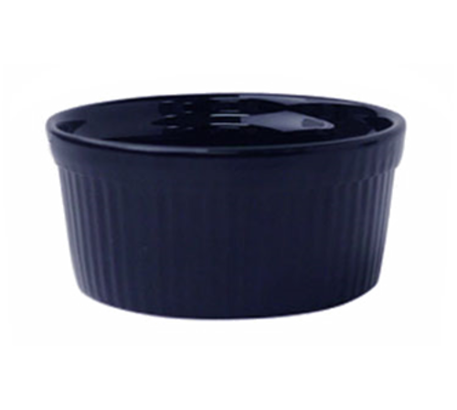 ITI 2 oz Cancun™ Ramekin - Ceramic, Cobalt Blue (RAMF-2-CB)-cityfoodequipment.com