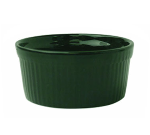 ITI 2 oz Cancun™ Ramekin - Ceramic, Green (RAMF-2-G)-cityfoodequipment.com