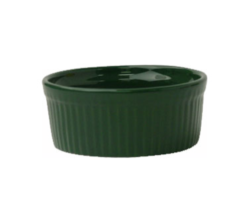ITI 3 oz Buffet Ramekin - Ceramic, Green (RAMF-3-G)-cityfoodequipment.com