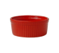 ITI 4 oz Cancun™ Ramekin - Ceramic, Crimson Red (RAMF-4-CR)-cityfoodequipment.com