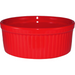 ITI 6 oz Cancun™ Ramekin - Ceramic, Crimson Red (RAMF-8-CR)-cityfoodequipment.com