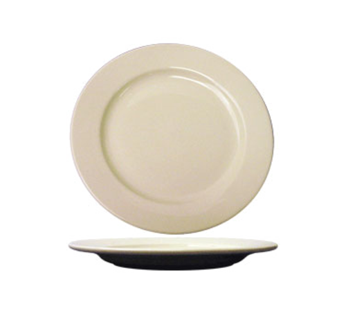 ITI 11" Round Roma™ Plate - Ceramic, American White (RO-20)-cityfoodequipment.com
