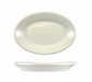 ITI 8 1/4" x 5 7/8" Oval Roma™ Platter - Ceramic, American White (RO-47)-cityfoodequipment.com