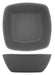 ITI 18 oz Square Quad™ Bowl - Porcelain, Matte Gray (QP-32-MG)-cityfoodequipment.com