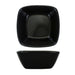 ITI 6 oz Square Quad™ Fruit Dish - Porcelain, Matte Black (QP-31-MB)-cityfoodequipment.com